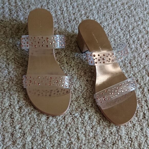 GIUSEPPE ZANOTTI Vinilie crystal-embellished PVC mules size 37 - Picture 2 of 10